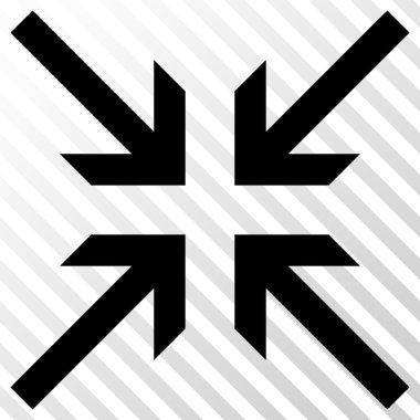 Oklar vektör simge collide