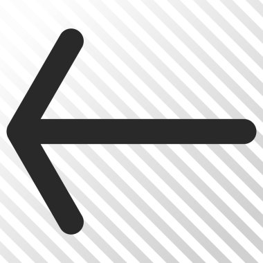 Ok sol vektör simgesi