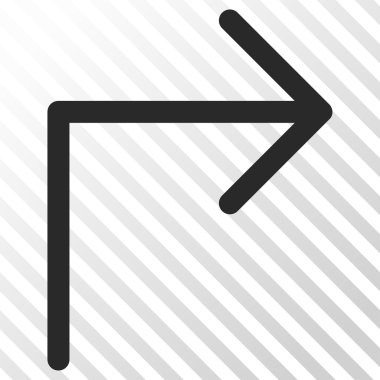 Doğru vektör simge açmak