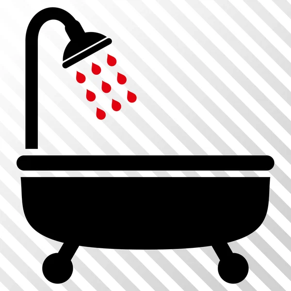 Vector de baño de ducha Icono — Archivo Imágenes Vectoriales