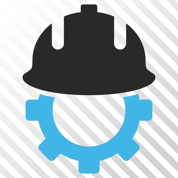 Desarrollo Casco Vector Icono — Vector de stock