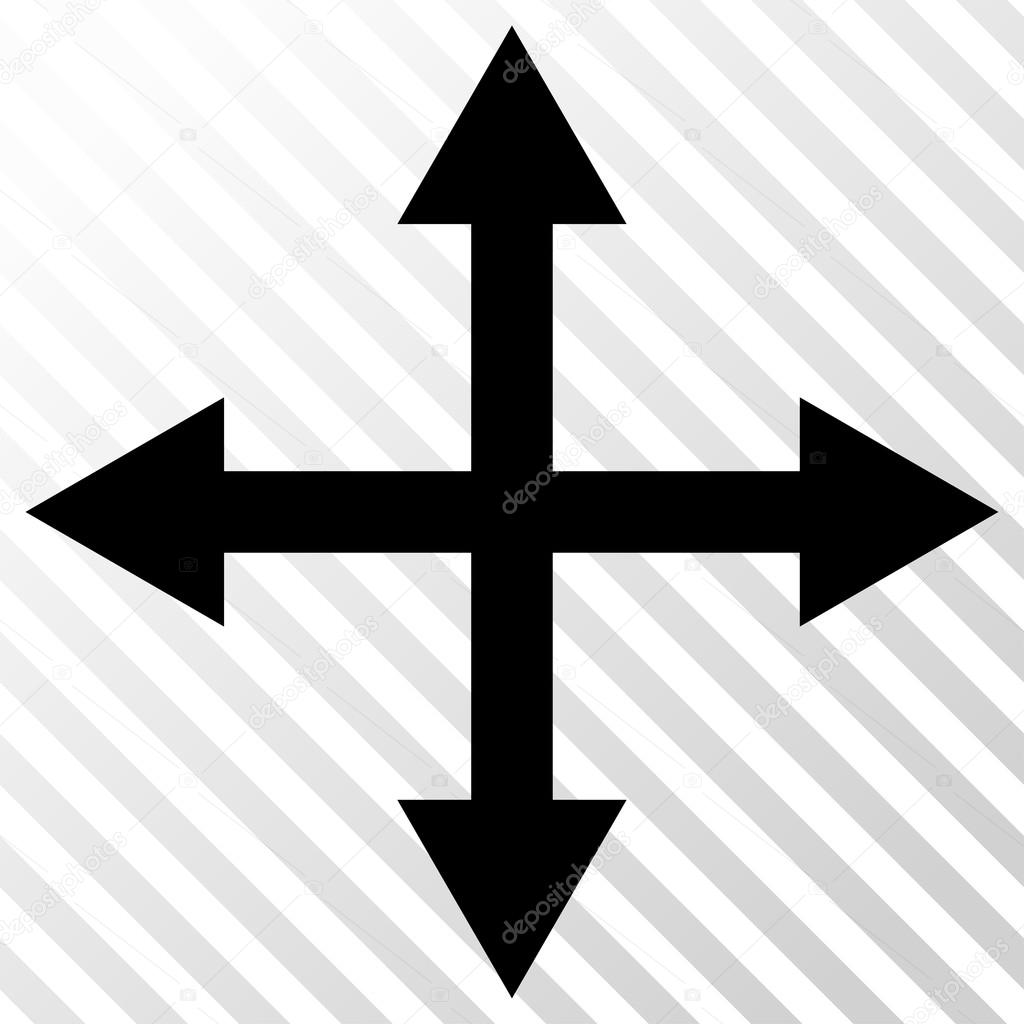 Download Expand Arrows Vector Icon — Stock Vector © anastasyastocks ...