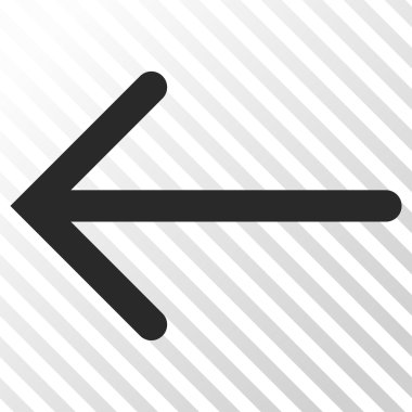 Ok sol vektör simgesi