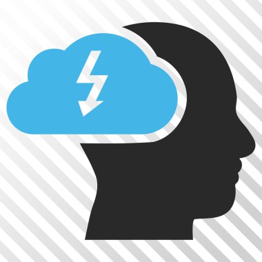 Beyin fırtınası vektör simgesi