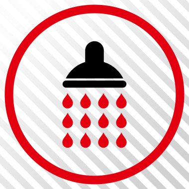 Duş vektör simgesi