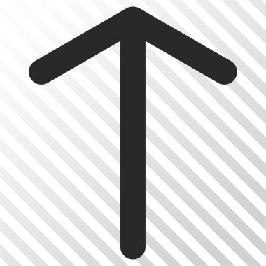 Yukarı Oklu Vektör Simgesi