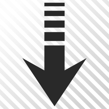 Aşağıya vektör simgesi gönder