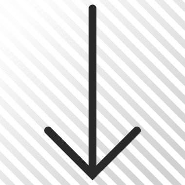 ok aşağı vektör simgesi