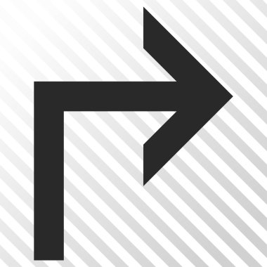 Doğru vektör simge açmak