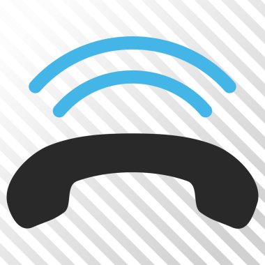 Telefon zil vektör simgesi