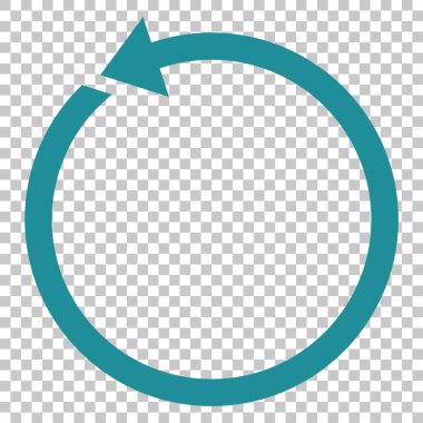 CCW vektör simge döndürmek