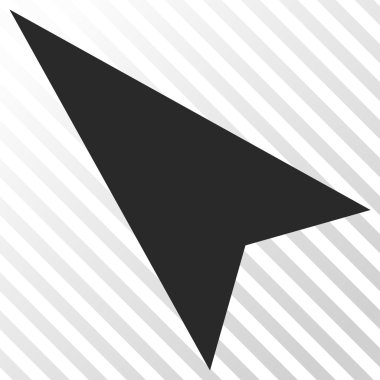 Ok ucu sol yukarı vektör simgesi