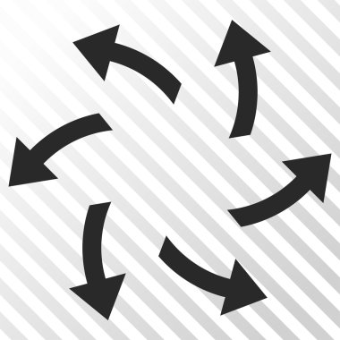 Santrifüj okları vektör simgesi