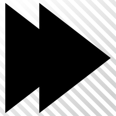 Doğru vektör simgesi hareket