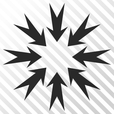 Basınç okları vektör simgesi