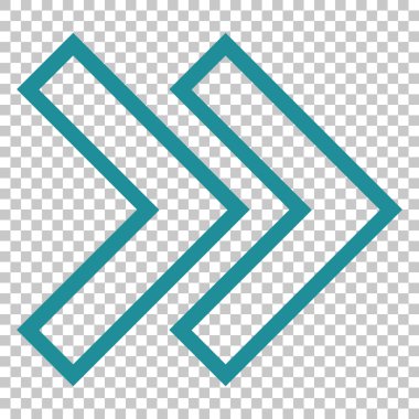 Üst karakter doğru vektör simgesi