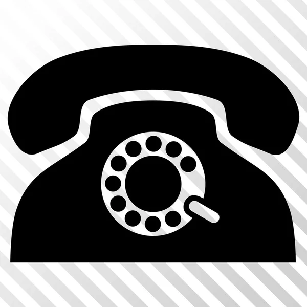 Icono de Vector de Teléfono Pulso — Archivo Imágenes Vectoriales