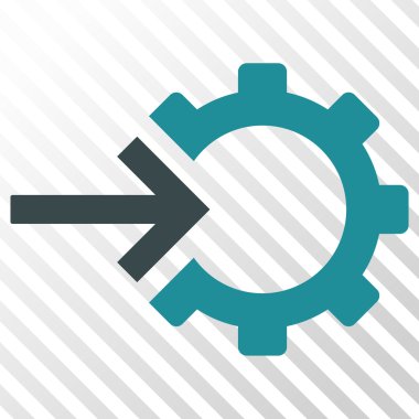 COG Tümleştirme vektör simgesi