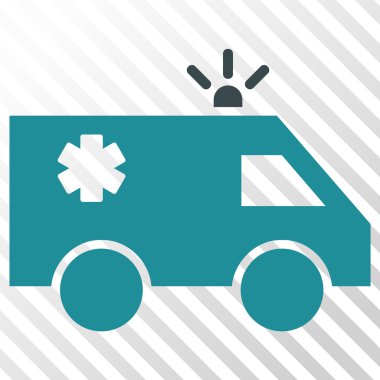 Acil araba vektör simgesi