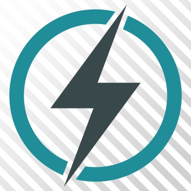 Elektrik vektör simgesi