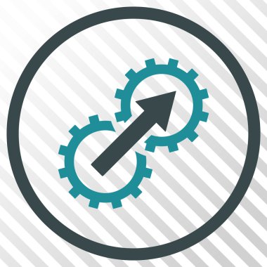 Dişli Tümleştirme vektör simgesi