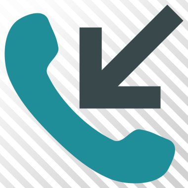 Gelen arama vektör simgesi