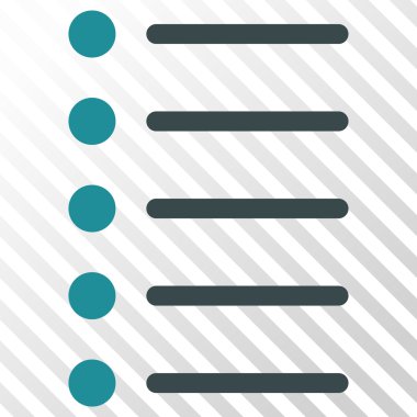 Öğeleri vektör simgesi