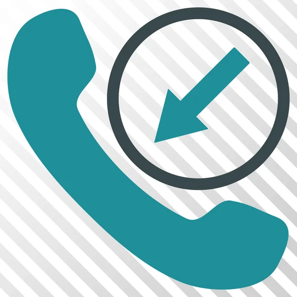 Incoming Call Vector Icon — Stock Vector