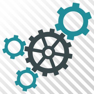 Mekanizması vektör simgesi