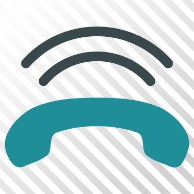 Telefon zil vektör simgesi