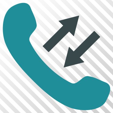 Telefon konuşmaya vektör simgesi