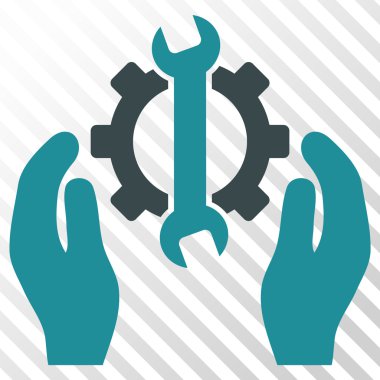 Servis vektör simgesini onar