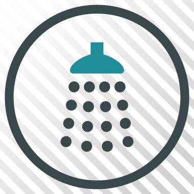 Duş vektör simgesi