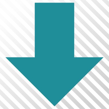 ok aşağı vektör simgesi