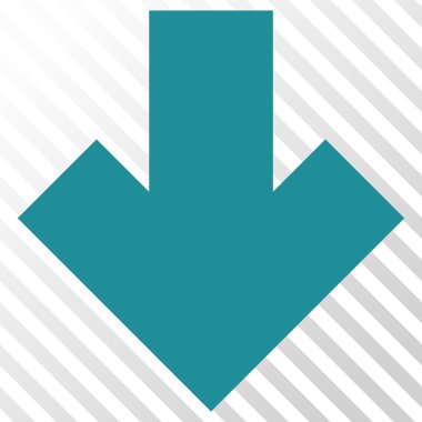 ok aşağı vektör simgesi