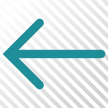 Ok sol vektör simgesi