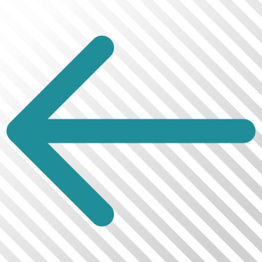 Ok sol vektör simgesi