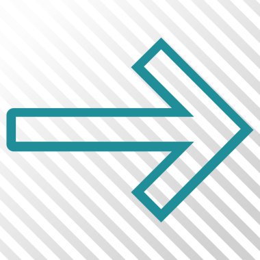 ok sağ vektör simgesi