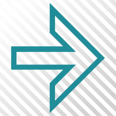 ok sağ vektör simgesi