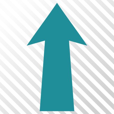 Yukarı Oklu Vektör Simgesi