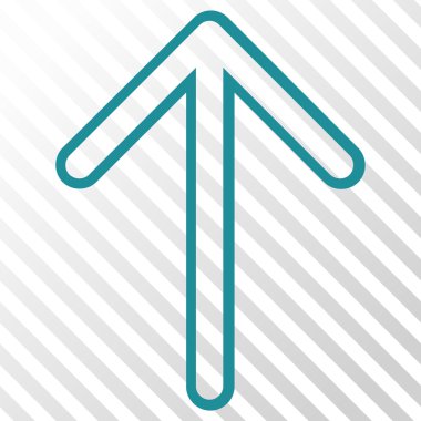 Yukarı Oklu Vektör Simgesi