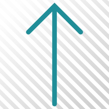 Yukarı Oklu Vektör Simgesi