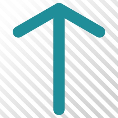 Yukarı Oklu Vektör Simgesi