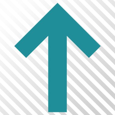 Yukarı Oklu Vektör Simgesi