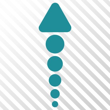 Yukarı Oklu Vektör Simgesi