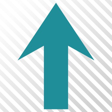 Yukarı Oklu Vektör Simgesi