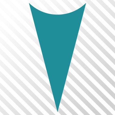 Vektör simgesi aşağı ok ucu