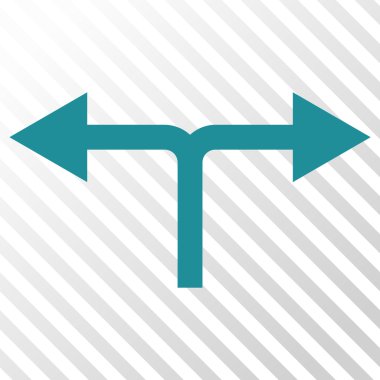 Bifurkasyon oklar sol vektör simgesi sağ