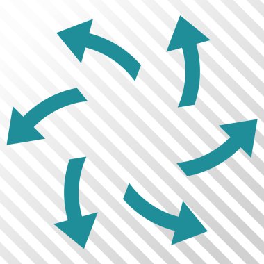 Santrifüj okları vektör simgesi