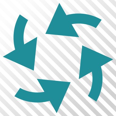 Siklon okları vektör simgesi